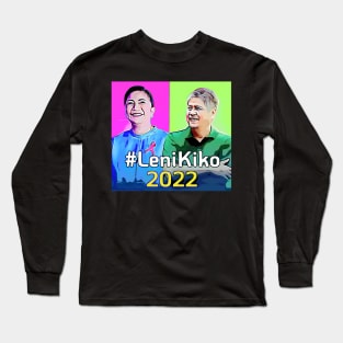 Leni Robredo Kiko Pangilinan Long Sleeve T-Shirt